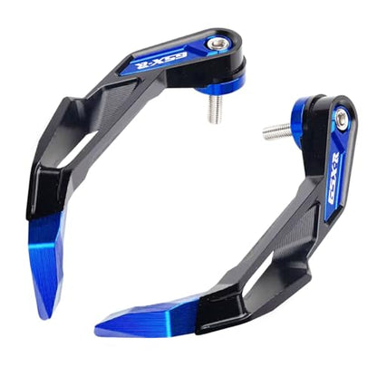 MOWOK Fit for Suzuki GSX-R 750 GSXR 600 1000 GSXR750 GSXR600 GSXR1000 GSX-R750 Motorcycle Clutch Brake Lever Guards Hand handguard Handlebar Protector (Blue) - color: Blue