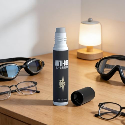 Lens Anti Fog Spray, 10ml Defogger Cleaner, Glass Goggle Anti Fog Solution for Ski Motorcycle Helmet Visor Windshield and Mirror Protection, Enhances Visibility Easy Application Sports Safety