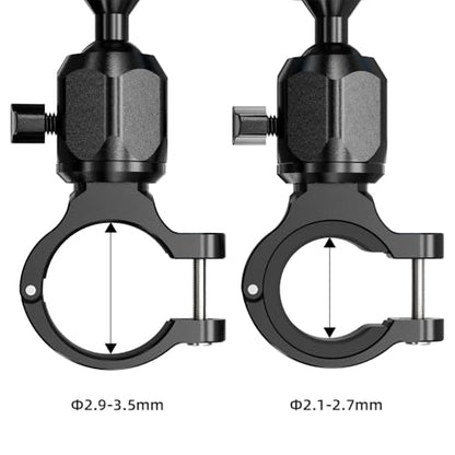 SOH Aluminum Handlebar Bike Pole Mount Motorcycle Handlebar Clamp Holder Mount Compatible with GoPro Hero 13/12/11/10/9, DJI Action 5 Pro/4/3 Cameras, AKASO and More Action Cameras