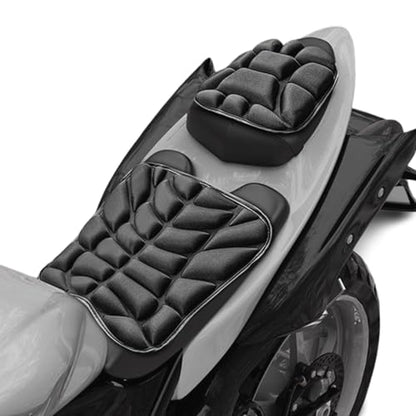 Motorcycle Seat Cushion for Yamaha TTR250/TW 200/TW200/TW200E/TZR 50/TZR Race Replica/TZR50, Gel Comfort Seat Cover with Breathable Pressure Relief Anti-Slip Shock Absorption Saddle Pads