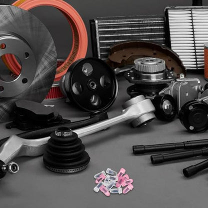 Car Tire Repair Kit with 60 Vacuum Tire Plug Screws and Screwdriver Quick Self-Service Puncture Repair for Auto Motorcycle ATV Truck