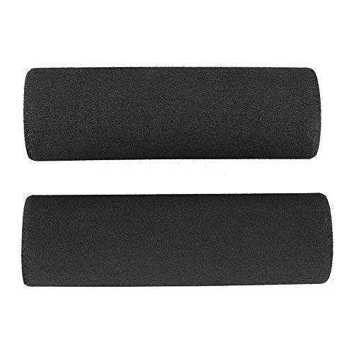 ZJchao Grips, Throttle Grip 2pcs Soft Foam Sponge Handlebar Cover Grip Foam Black Soft Sponge Fits for R1200