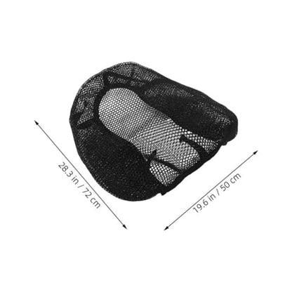 Mikinona Motorcycle Seat Cushion Mesh Seat Pad Insulated Cover for Motorbike Comfortable Ride Protection