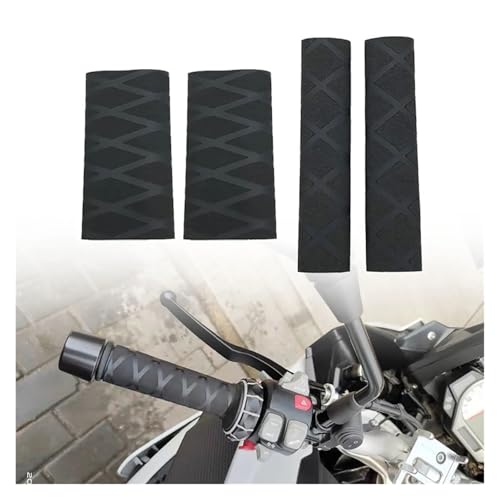 for BM&W R1250GS Adventure R1200GS LC F800GS F850GS Motorcycle Heat Shrinkable Non-Slip Handle Sleeve Handlebar Covers Handlebars Grips - color: Black Handle