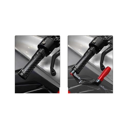 Clutch Lever Guards for CBR250R CBR300R CBR300RR CBR500R CBR600 CBR600F Motorcycle Handlebar Brake Clutch Lever Hand Guard Protector Handguard - color: Red NO LOGO