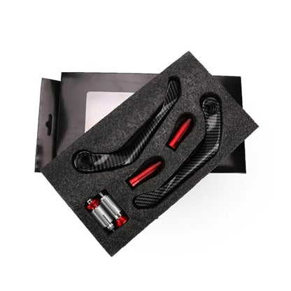 Clutch Lever Guards for GSX-R GSXR 1000 GSXR1000 2001-2024 Motorcycle Aluminum Handlebar Brake Clutch Lever Hand Guard Protector Handguard - color: Black NO LOGO