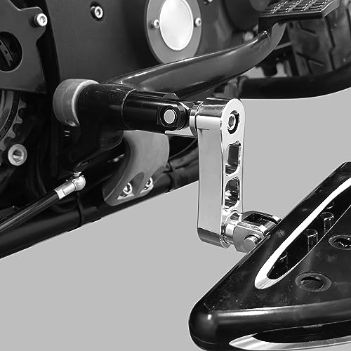 Passenger Footpegs Mount Kit Adjustable Highway Pegs Extension Brackets Male Mount Footpegs Clamp fit For Harley Sportster Dyna Softail Touring Road King Street Glide Road Glide Chrome