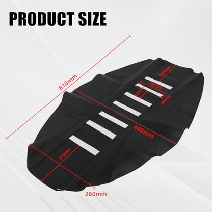 Dirt Bike Seat Cover,Universal Motorcycle Cushion Grips Guard for Most Dirtbike Ebike Like KX KLX 60 85 100 110 125 140 150-Green - color: Green