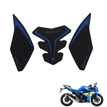 Tank Pad Sticker For GSX250R Thermal Insulation, Damage Prevention, Coating Protection,The Fuel Tank Pad, GSX250R Accessories (Blue B) - color: Blue B