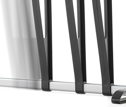 Whitmor 3 Pair Boot Rack - Adjustable Heavy Duty Frame - Black - size: 3 Pair