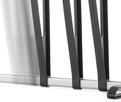 Whitmor 3 Pair Boot Rack - Adjustable Heavy Duty Frame - Black - size: 3 Pair