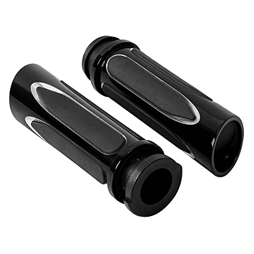 TCMT 1" 25mm Electric Handle Bar Grips Fit for Harley - color: Style D