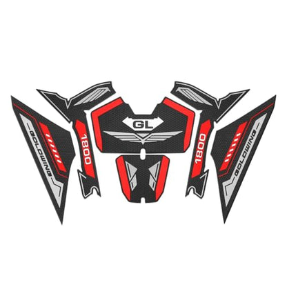 FOR Gold Wing GL1800 GL 1800 2018-2025 NEW Motorcycle Fuel Tank Cap Sticker Pad Fuel Tank Cap Anti-slip Protection Pad (red) - color: Red