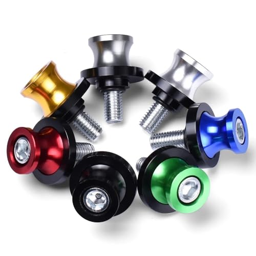 for Honda CBR 600 RR CBR 600RR CBR600rr 2003 2004 2005 2006 2007 8mm Motorcycle Swingarm Spools Stand Screws Slider Rear swingarm Spool(6) - color: 6