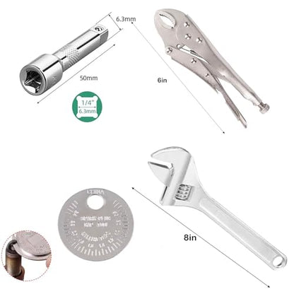 Motorcycles Repair Tool Kit Compatible with H-Arley HD Motorcycles Bike,Road Carry Tool Kit - style: motorcycle tool kit for HD