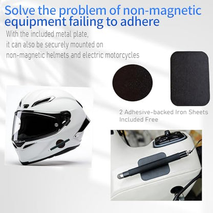 Motorcycle Stylus Pen，Magnetic Stylus，Magnet Pen，Phone Stylus for Motorcycle， Motorcycle Touch Pen， Glove-Friendly Pen，Metal Plates，Replacement Tips， Anti-Loss Strap，Strong Magnet
