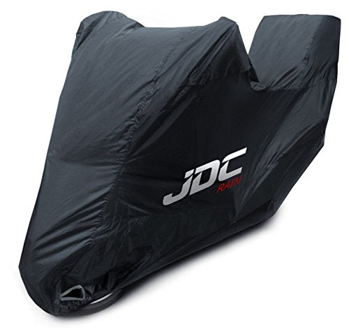 JDC Motorcycle Cover Waterproof - Black - RAIN - XL Tall Top Box - size: XL Tall Top Box
