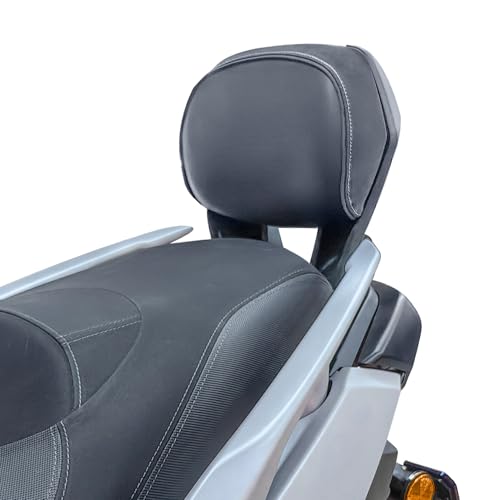 Motorcycle Detachable Low Backrest Quick Release Sissy Bar Compatible with XMAX300 X-MAX XMAX 125 300 2023 2024 Rear Passenger Seat Back Rest Pad
