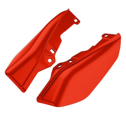 Mid Frame Air Deflectors Heat Shield Fit for Harley Touring 2009-2026 Rally Red - color: Rally Red