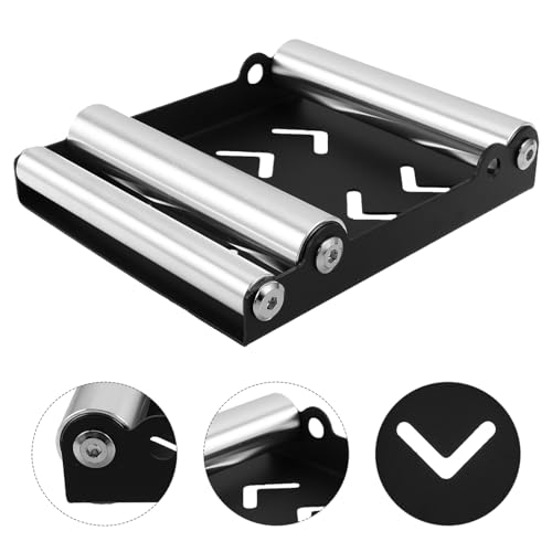 Unomor Motorcycle Tire Stand and Adjustable Chain Care Holder Heavy-duty Wheel Cleaning Roller for Street and Dirt Bikes Maintenance