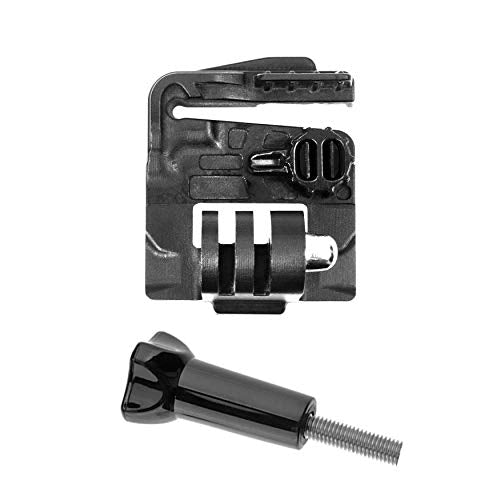 Team Wendy Helmet Shroud Camera Adapter – Mounts GoPro & Garmin Action Cameras | Tool‑Free Install, Built‑in Swivel Lock, Universal Tactical Helmet Accessory