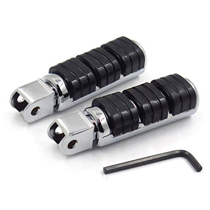 XKH- Motorcycle Front Foot Peg Compatible with Honda VTX 1800 C/F Models Shadow 1100 Sabre Aero 750 Magna 750 Honda Fury [B01G80OXBC]