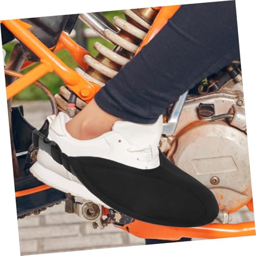 2pcs Motorcycle Shift Shoe Covers - Protector for Outdoor Riding Easy to Clean Gear for Men Prevent Shoe Grime and Shifting Comfort