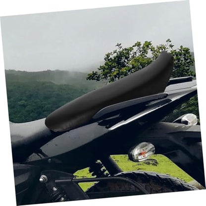 MAGICLULU 2pcs Motorcycle Saddle Seat Cushions Comfortable Rear Seat Pads for Dirt - Design for Enhanced Stability and Riding Comfort