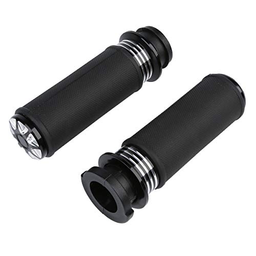 TCMT 1" 25mm Electric Handle Bar Grips Fit for Harley - color: Style B