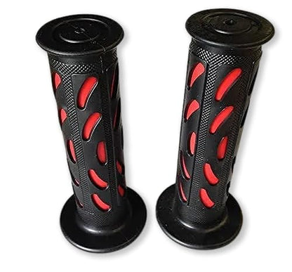 WATERCRAFTS Bean Style Engraved Gel Grips RED Compatible with ATV Quad WATERCRAFT BOMBARDIER Jet SKI ATV Recon Rincon Brute Force Prairie Grizzly Kodiak(7/8" Both Side) - color: G