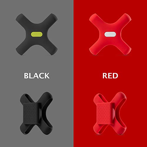 BONE Power Strap, Bicycle Power Bank Mount for Bike Tie Series, Scratch-Free Silicone Strap with Anti-Slip X-Shaped Design, Quick Setup Holder Compatible with Most Portable Chargers - style: Charger Mount