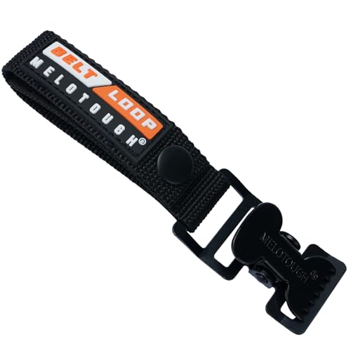 MELOTOUGH Work Glove Holder Glove Strap Quick Leash With Alligator Clip… - color: Black-1 Pack, size: 1 PACK