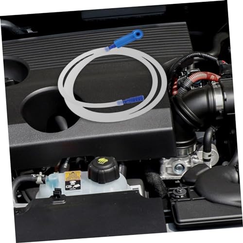 Healifty Car Brake Bleeder Hose 47In Flexible Oil Bleeding Pipe with Secure Connectors for Automotive and Motorcycle Brake System Repair