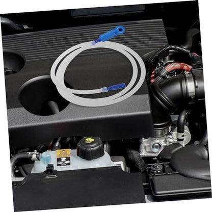 Healifty Car Brake Bleeder Hose 47In Flexible Oil Bleeding Pipe with Secure Connectors for Automotive and Motorcycle Brake System Repair