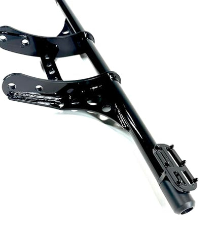 BungKing Crash Pad Highway Peg Footrest, Black
