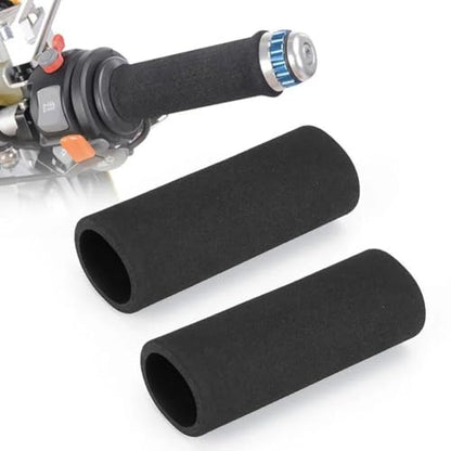 Motorcycle Handle Grips Bar Motorcycle Anti Vibration Handle Cover Bar Foam Comfort Slip Over Grips Universal Heat Shrinkable Grip handlebar Sleeve