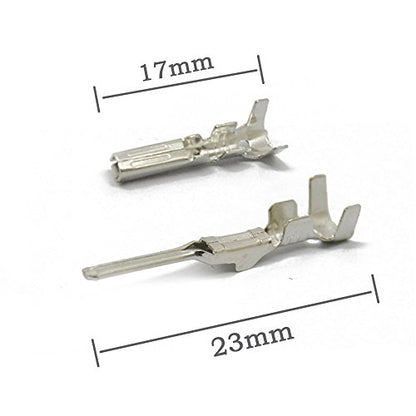 MUYI 10 Kit 6 Pin Way Waterproof Electrical Connector 1.5mm Series Terminals Water Resistend - style: 6pin connector(10 sets)