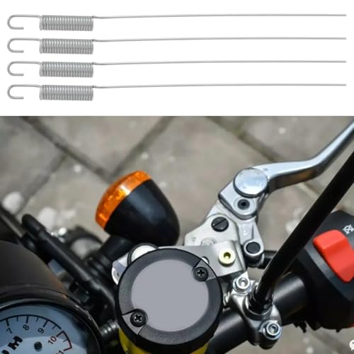 ECSiNG 4PCS Motorcycle Brake Light Switch Spring Length 13.8cm Wire Diameter 0.9mm Suitable for Most Motorcycles Brake Lamp Engagement Spring