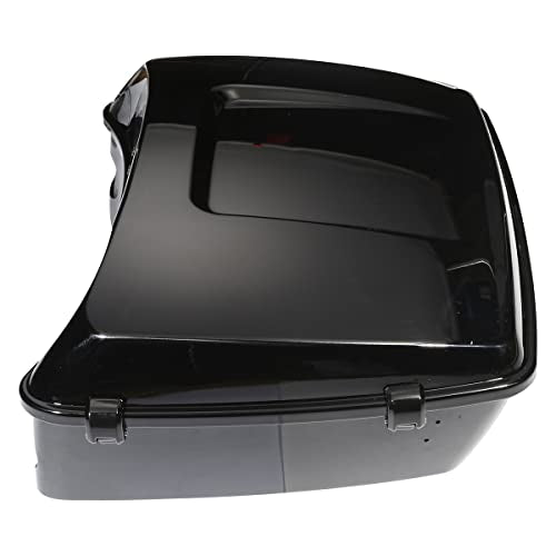 SLMOTO 13.7" King Tour Trunk W/Black Latch Fit For Harley Street Glide FLHX 2014-2025 Electra Glide Standard FLHT 2019-2022 Revival FLH 2021 Road King Glide - color: BStyle #04