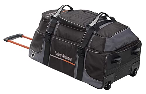 Harley-Davidson 28" On Tour Wheeling Large Duffel Bag - Midnight (28") - size: 28"