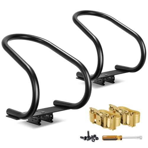 2 Pack E-Track Wheel Chock & Strap Kit|E Track Motorcycle Wheel Chock for Trailers for etrack system|E-Track Accessories for Enclosed Trailer- Supports Tire dirt bike, motorcycle for Garages and Trail - size: 2 Pack E-Track Wheel Chock & Strap Kit