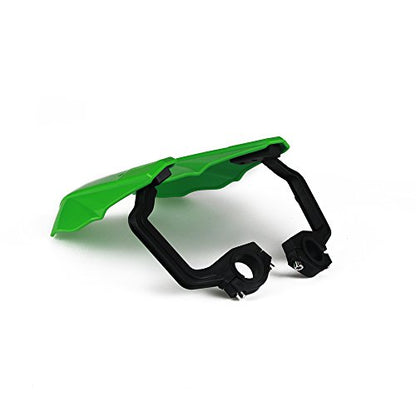 AnXin Motorcycle Handguards 7/8" and 1 1/8" Hand Guard Handlebar Protection Universal for KLX 110 140 KX 65 85 80 112 125 KX100 Dirt Pit Bike ATV Green - color: green