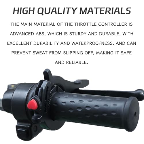 Motorcycle Cruise Control Assist, Adjustable Motorcycle Throttle Lock, Anti-Slip Motorcycles Cruise Control Throttle Clamp, Universal Electric Vehicle Throttles Booster Handlebar Attachment