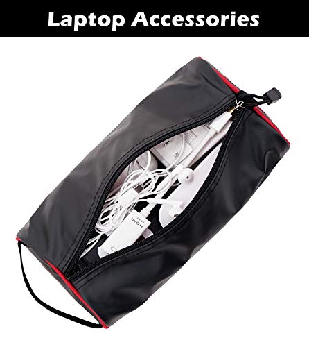 Rough Enough Small Tool Bag Pouch with YKK Zipper Compact Portable Tool Organizer for Motorcycle, Travel, DIY and Tools Storage