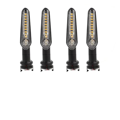 LED Turn Signal Light Running Water Lamp Compatible With YAMAHA MT07 Tenere 700 XJ6 FZ6 MT09 Tracer 900 MT10 MT03 FZ25 Indicator Directional(4pcs Regular) - color: 4pcs Regular