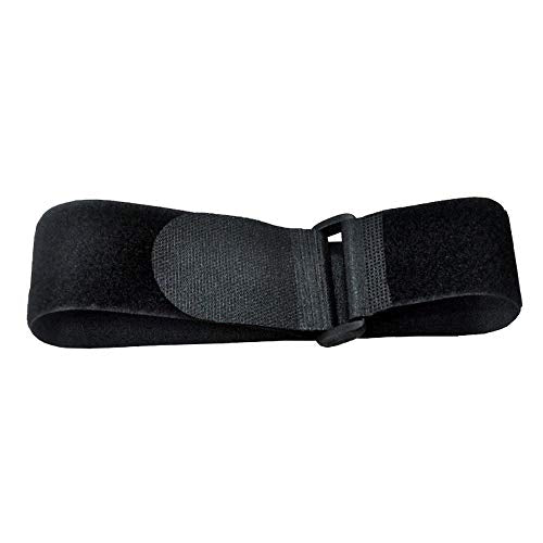 Fastening Hook and Loop Cable Straps,10Pack Black Self-Adhesive Cable Ties,Nylon Securing Straps with Buckles,Adjustable and Reusable Cinch Straps for Cords Organized and Tidy(1" x 16") - size: 1" x 16"