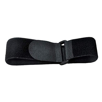 Fastening Hook and Loop Cable Straps,10Pack Black Self-Adhesive Cable Ties,Nylon Securing Straps with Buckles,Adjustable and Reusable Cinch Straps for Cords Organized and Tidy(1" x 16") - size: 1" x 16"