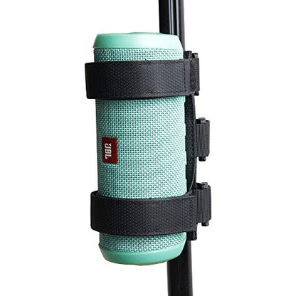 Hermitshell Portable Mount for Golf Cart Accessories Railing Bike - Adjustable Strap