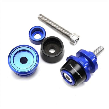 For STREETFIGHTER V2 StreetfighterV2 streetfighterv2 streetfighter v2 Streetfighter V2 8MM Motorcycle Accessories CNC Aluminum Premium Swingarm Spool Slider Stand Screws (Titanium) - color: Titanium
