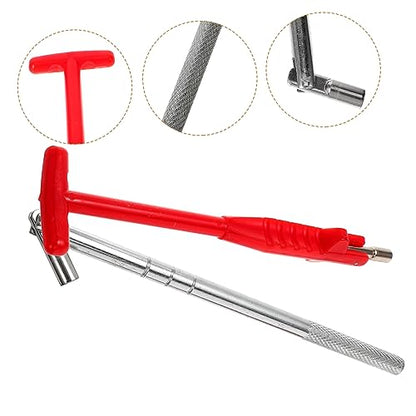 VICASKY 2pcs Valve Stem Puller Tool Valve Core Remover Installer for Easy Tire Maintenance Compatible Motorcycle and Car Saving Design
